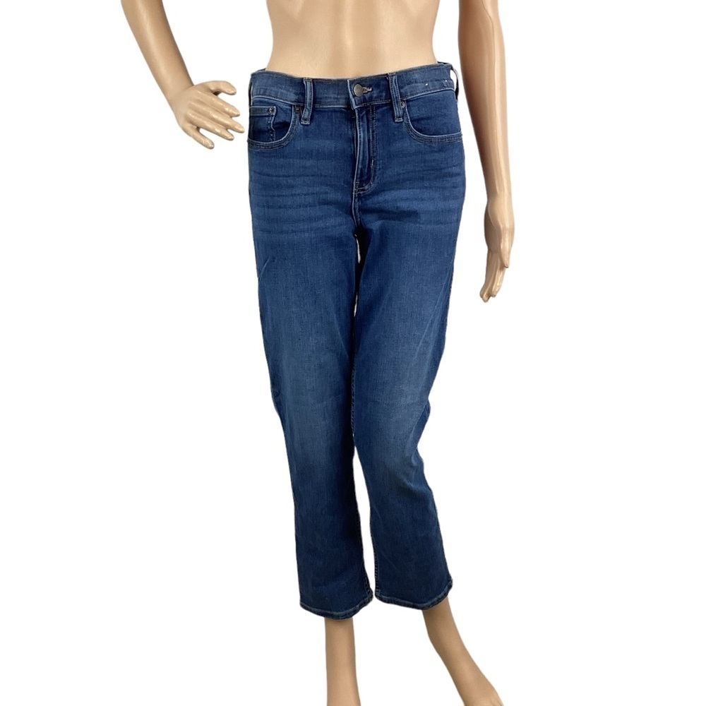 Calvin Klein Jeans Mid Rise Classic Straight Size 6 Blue